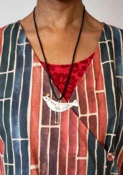 Halsband Bird I Silver