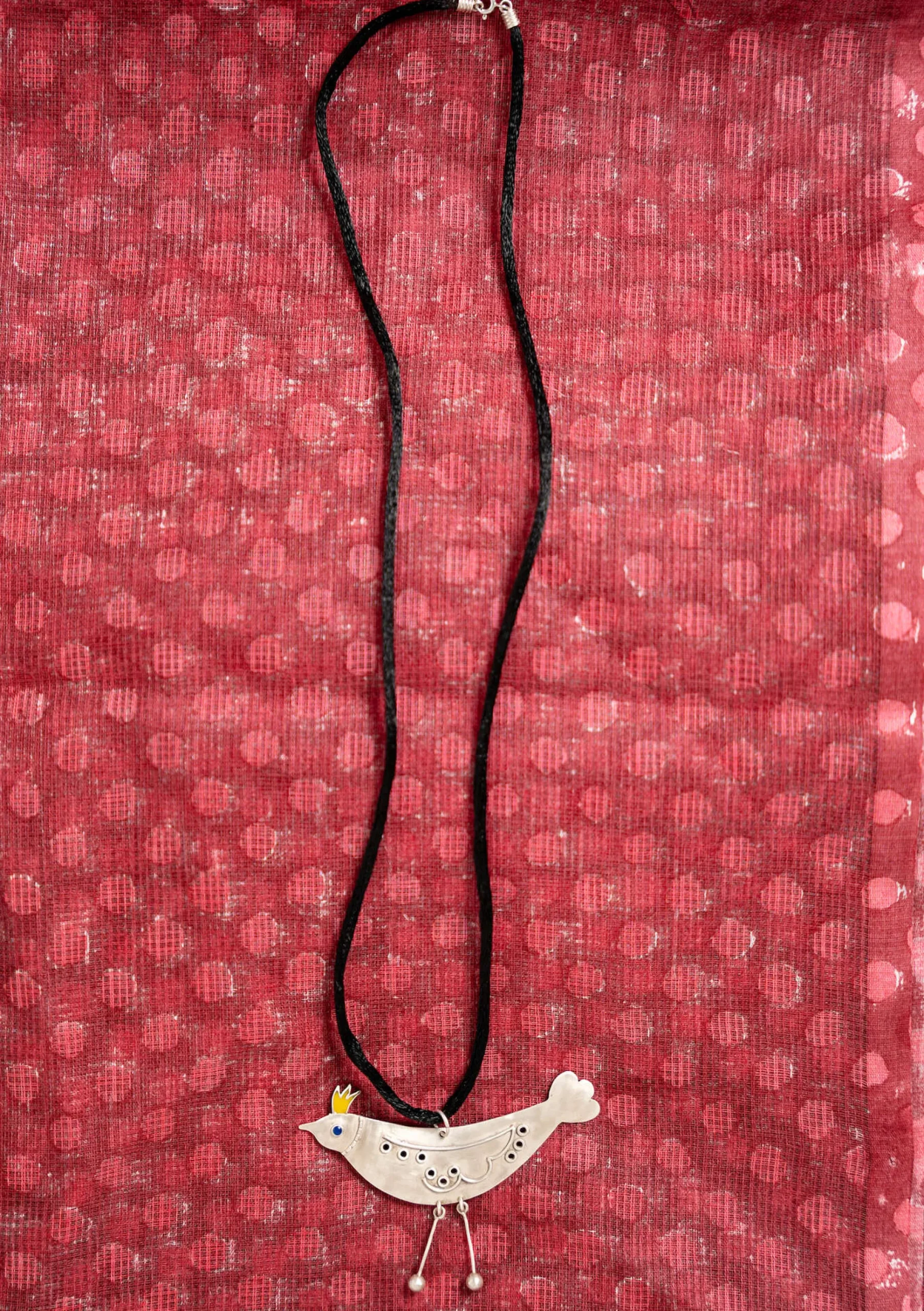 Halsband Bird I Silver