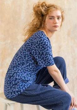 T-shirt Jane I Ekologisk Bomull/elastan