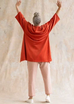 Velourkimono I Ekologisk Bomull/återvunnen Polyester