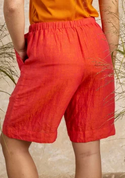 Vävda Shorts I Lin